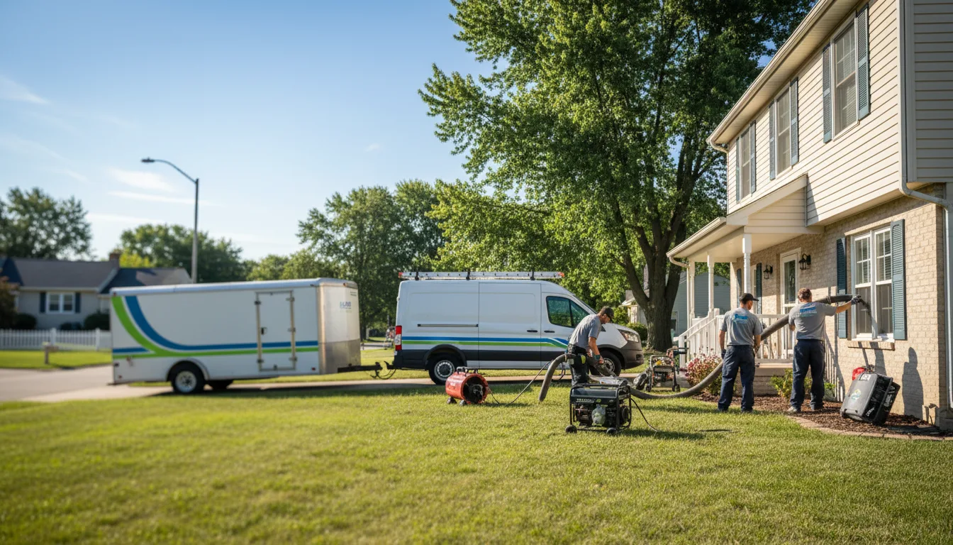 Flooded Basement Restoration And Cleanup With Repair in Duncan, NE near me